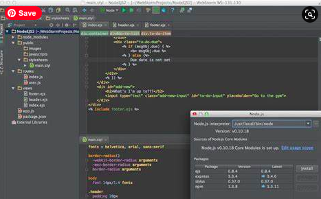 IDE- Webstorm